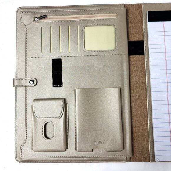 Toplive Business Executive Padfolio Conference Folder EUC - Picture 6 of 12